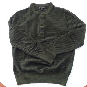 Banana Republic sweater merino long sleeve henley